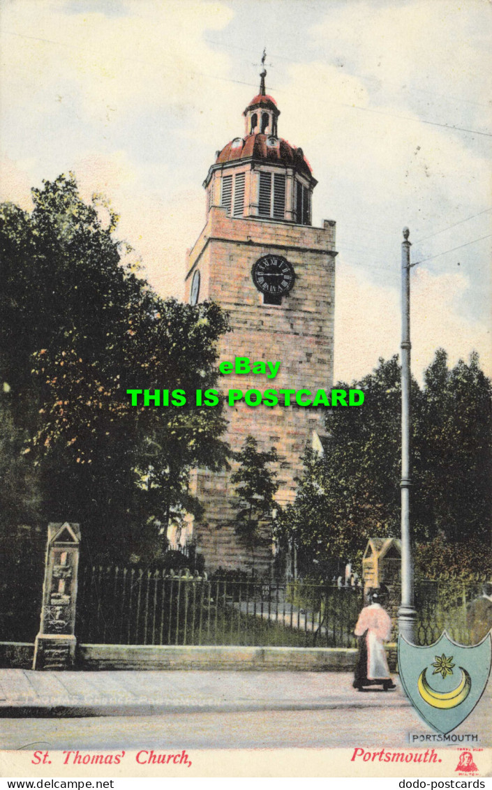 R585518 Portsmouth. St. Thomas Church. The Milton. J. W. M. Series. 1908 - Monde