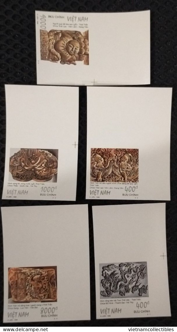 Vietnam Viet Nam MNH Imperf Stamps 1998 : Vietnamese Ancient Sculpture Of The Tran Dysnasty / Art / Dragon (Ms780) - Viêt-Nam