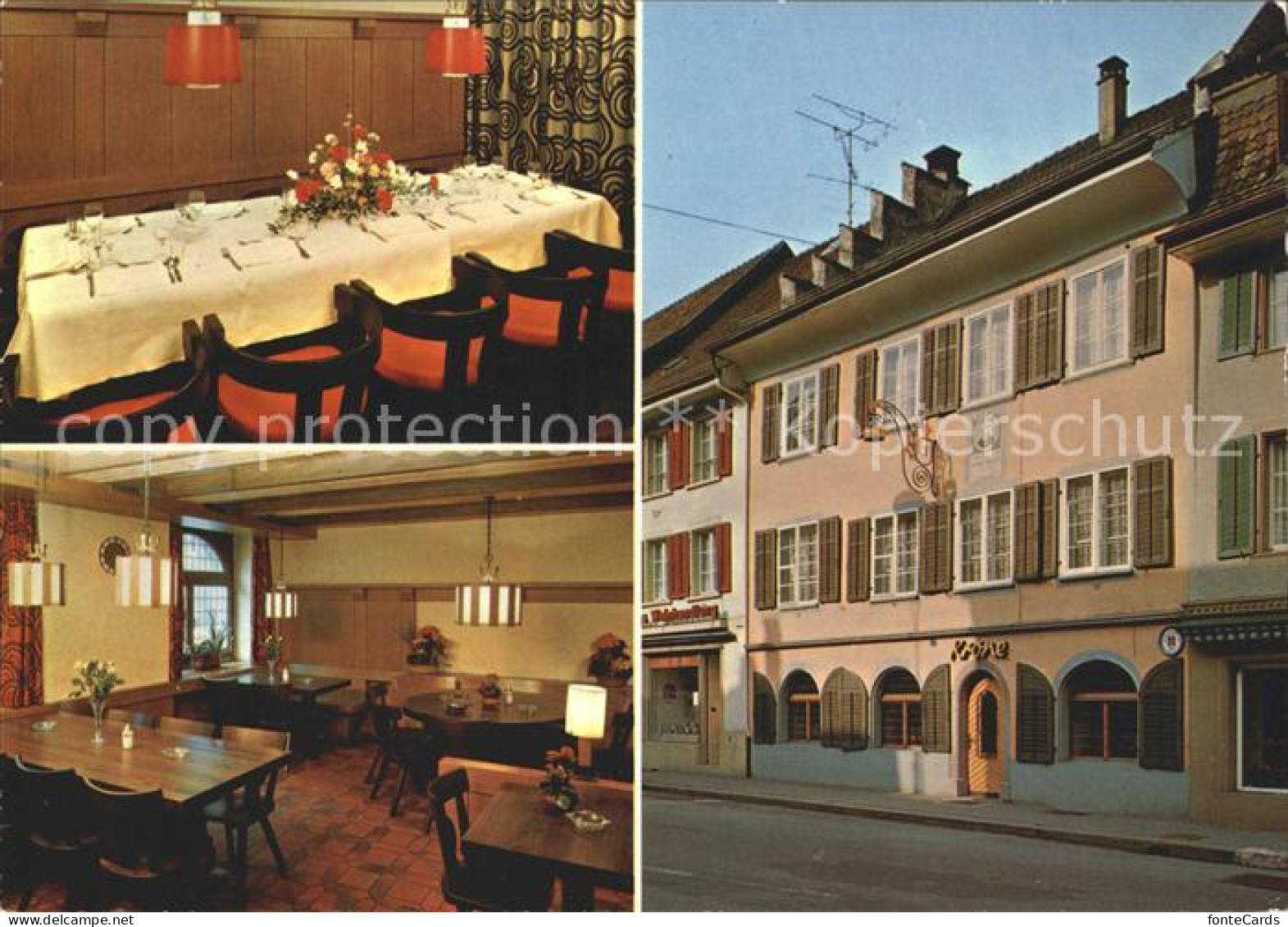11687209 Zurzach Hotel Krone Gastraum Bad Zurzach - Autres & Non Classés