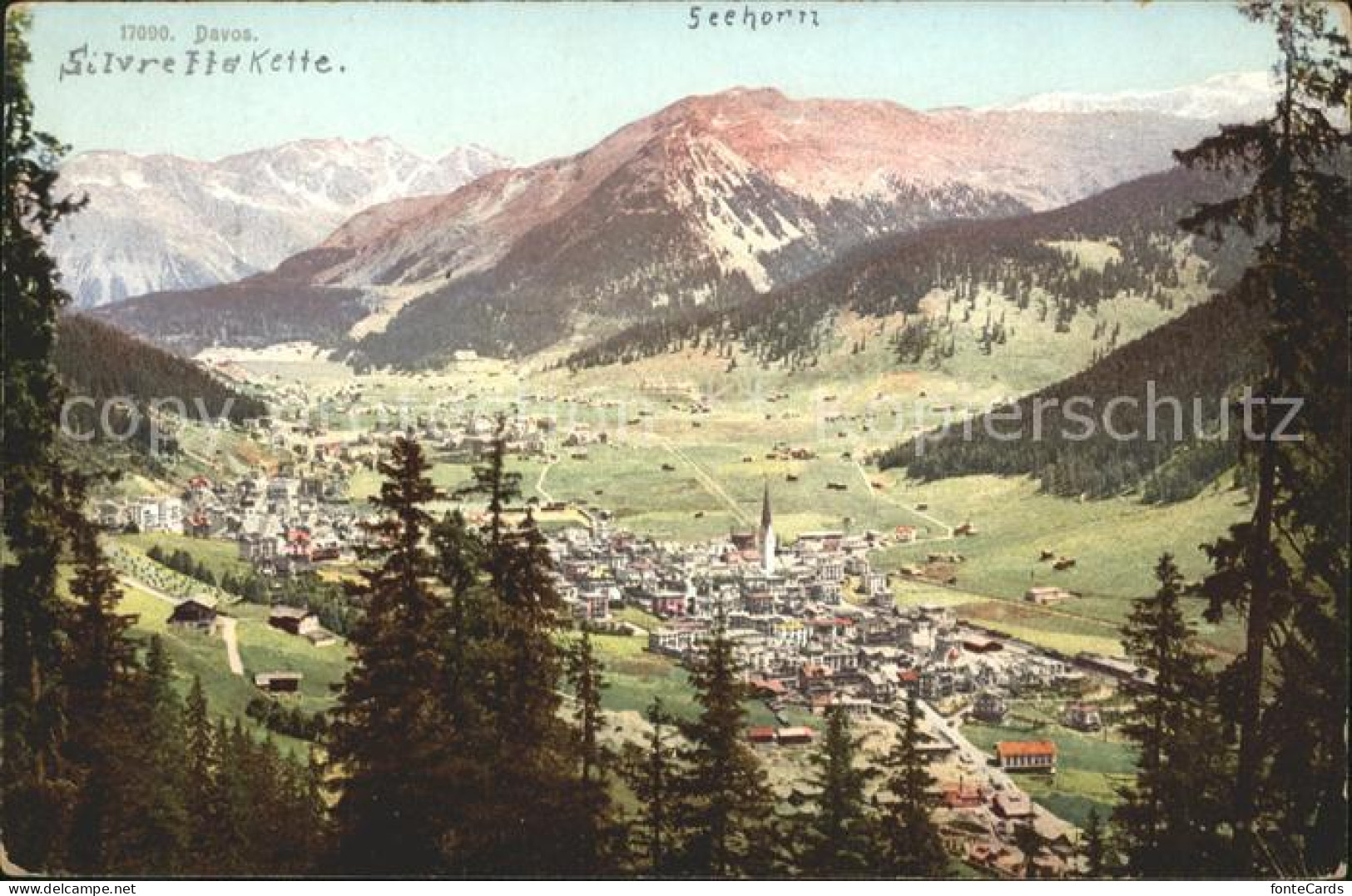 11682899 Davos GR Silvrettakette Seehorn Davos Platz - Sonstige & Ohne Zuordnung