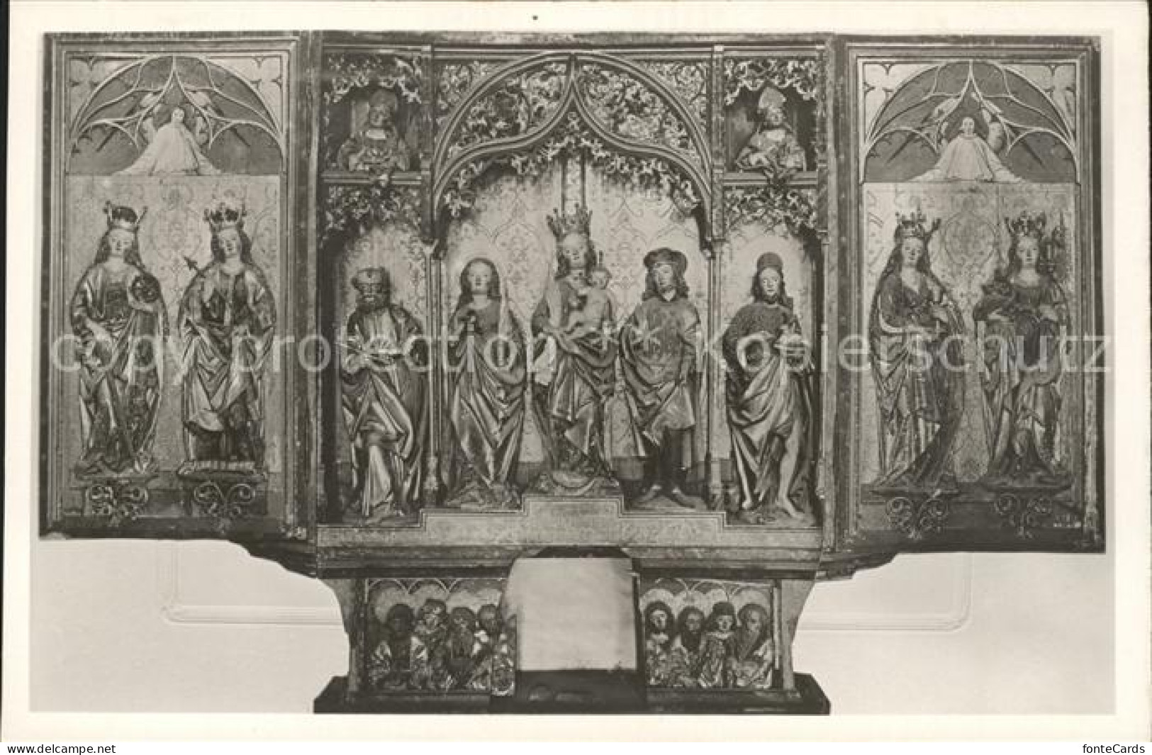 11682529 Disentis GR Fluegelaltar Von Ivo Strigel 1480 Disentis - Sonstige & Ohne Zuordnung