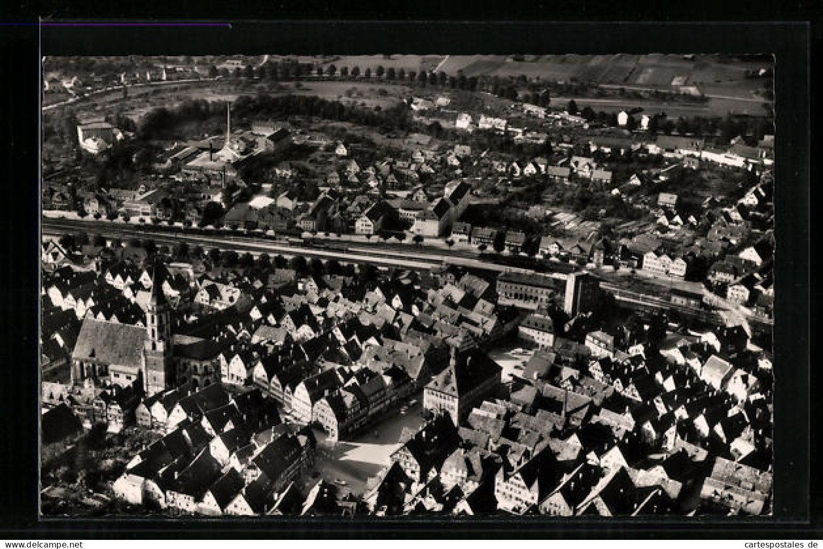 AK Schorndorf, Panorama Der Ortschaft Im Remstal  - Schorndorf