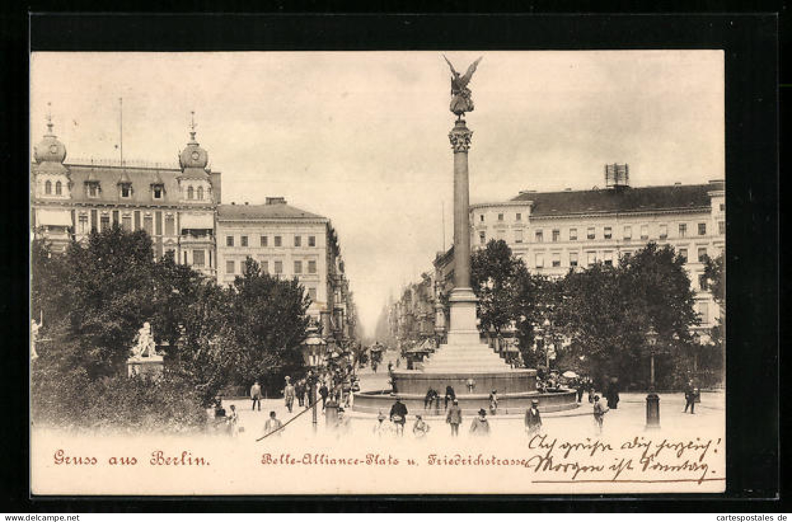 AK Berlin, Belle-Alliance-Platz Und Friedrichstrasse  - Kreuzberg