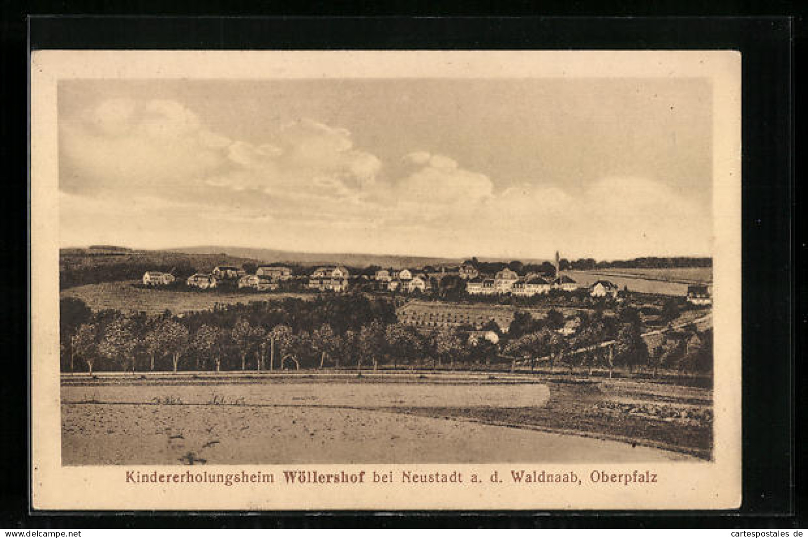 AK Neustadt A. D. Waldnaab /Oberpfalz, Kindererholungsheim Wöllershof  - Neustadt Waldnaab