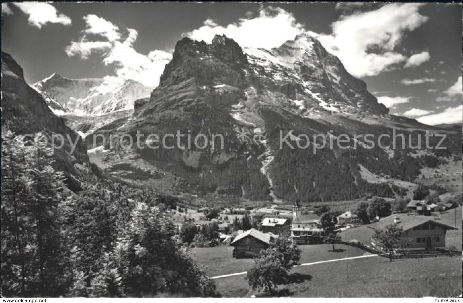 11677929 Grindelwald Mit Fiescherhoerner Hoernli Eiger Grindelwald - Sonstige & Ohne Zuordnung