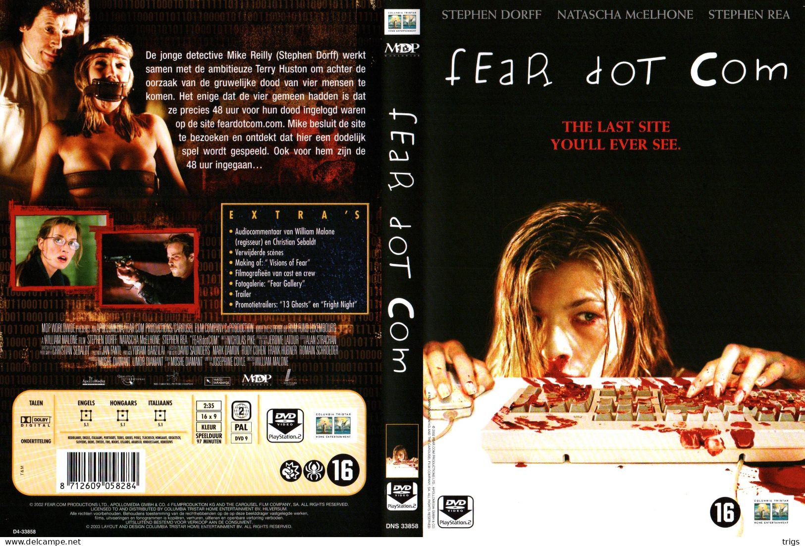 DVD - Fear Dot Com - Horreur