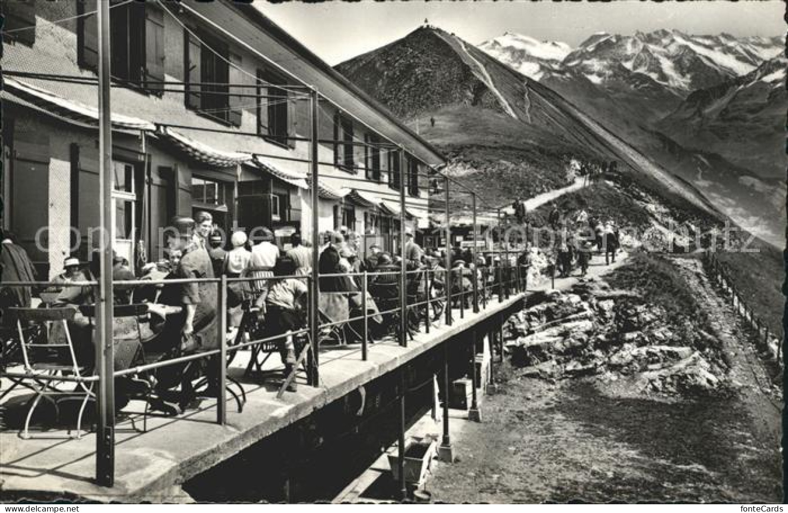 11671929 Brienz BE Rothorn Hotel Kulm Aussichtsterrasse Brienz BE - Autres & Non Classés