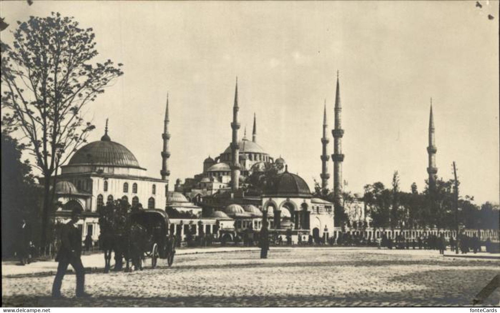 11268098 Istanbul Constantinopel Mosquee Du Sultan Ahmed Et Guillaume  - Turquie