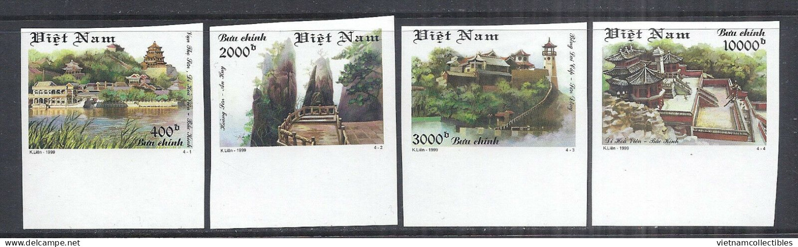 Vietnam Viet Nam MNH Imperf Stamps 1999 : CHina CHinese Landscape (Ms811) - Vietnam