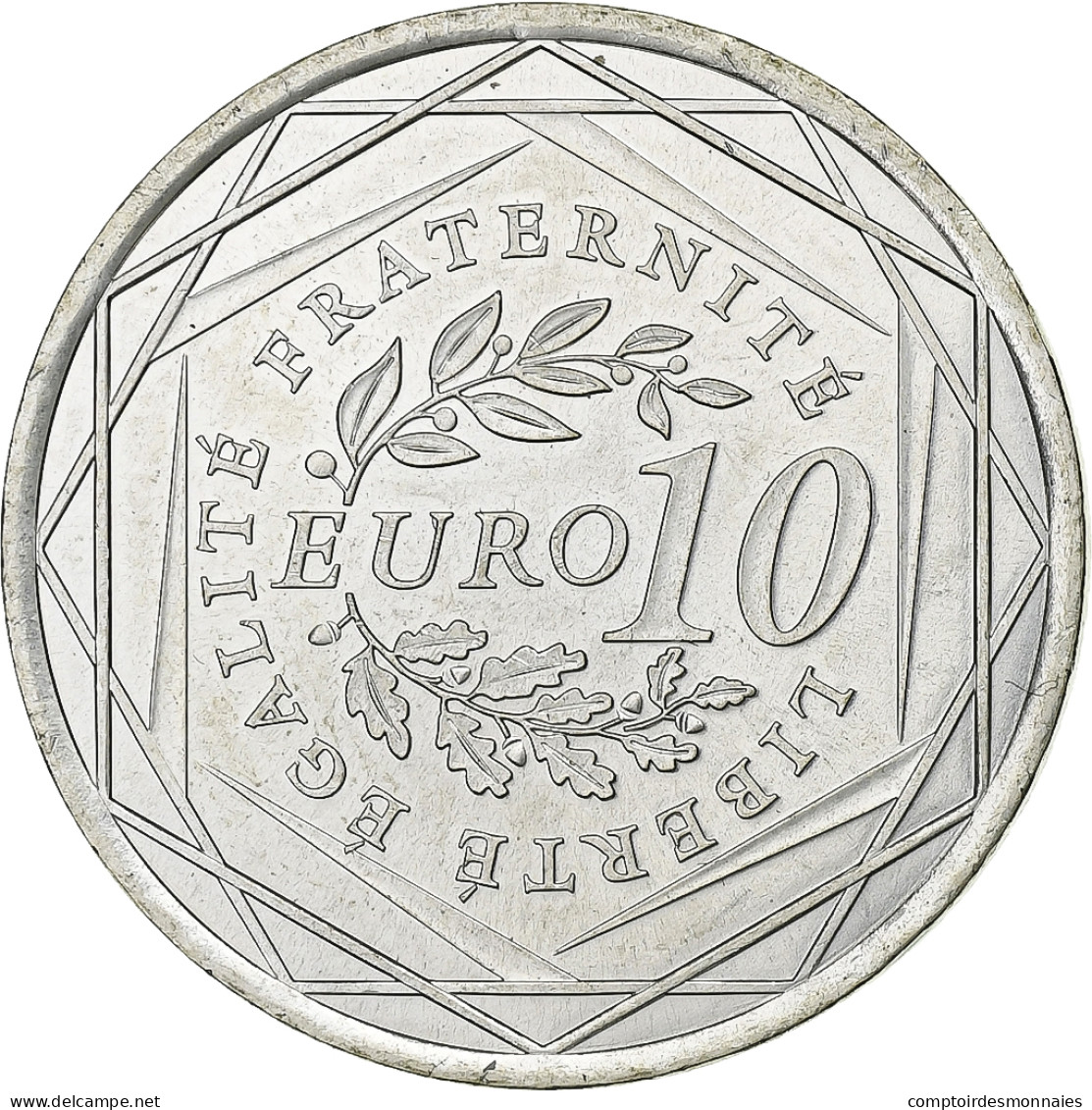 France, 10 Euro, 2009, Argent, SPL, Gadoury:EU337, KM:1580 - France