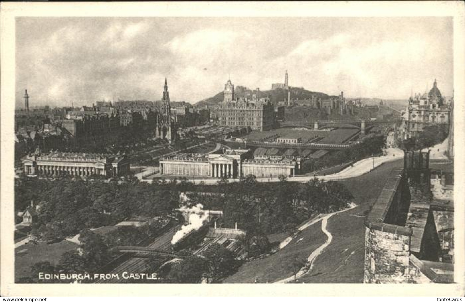 11250558 Edinburgh From Castle Edinburgh - Autres & Non Classés