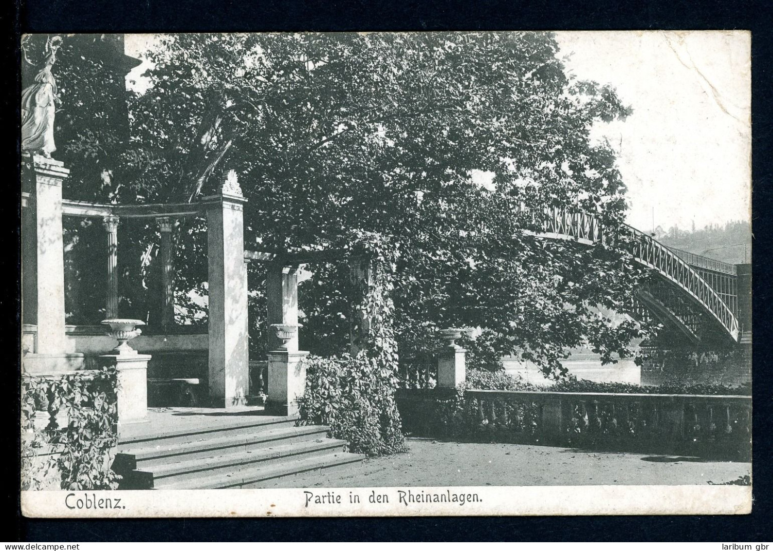 AK Koblenz Partie Am Rhein 1905 Gebraucht #JO956 - Andere & Zonder Classificatie