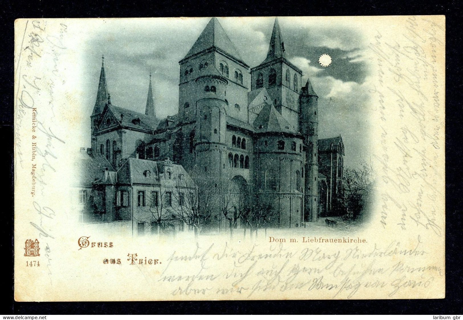 AK Trier Dom Mit Liebfrauenkirche 1900 Gebraucht #HC110 - Andere & Zonder Classificatie