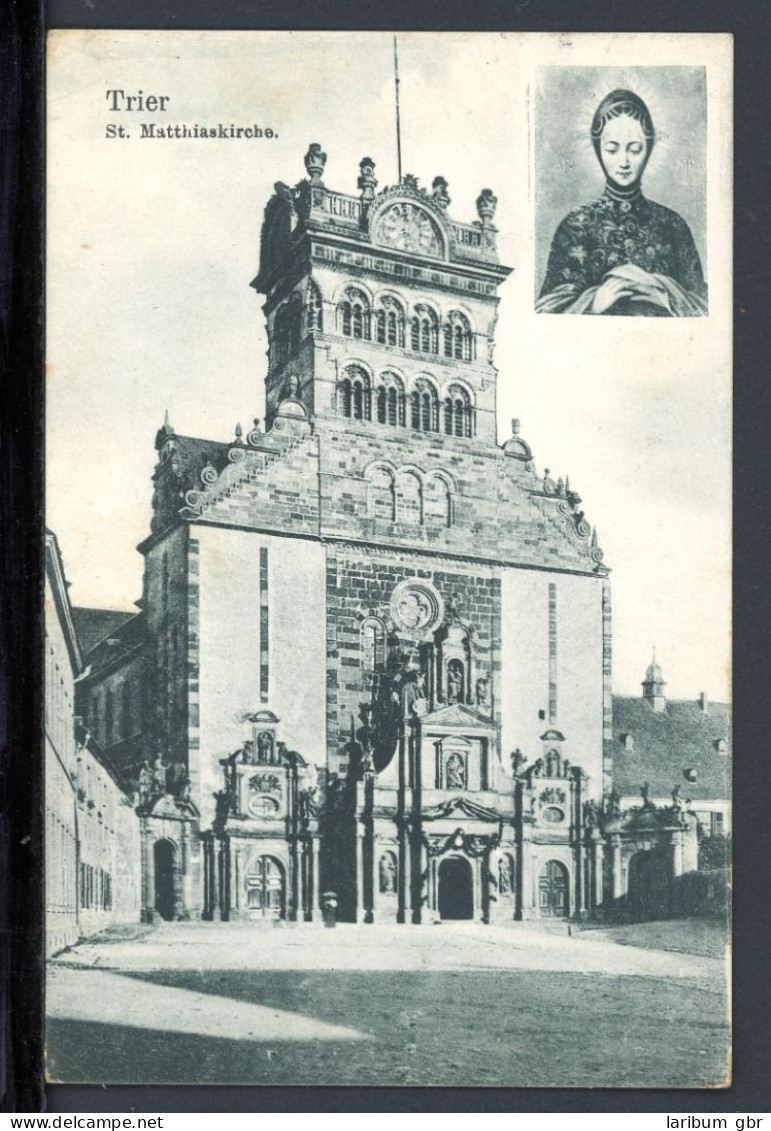 AK Trier St. Mathiaskirche 1912 Gebraucht #HC108 - Andere & Zonder Classificatie