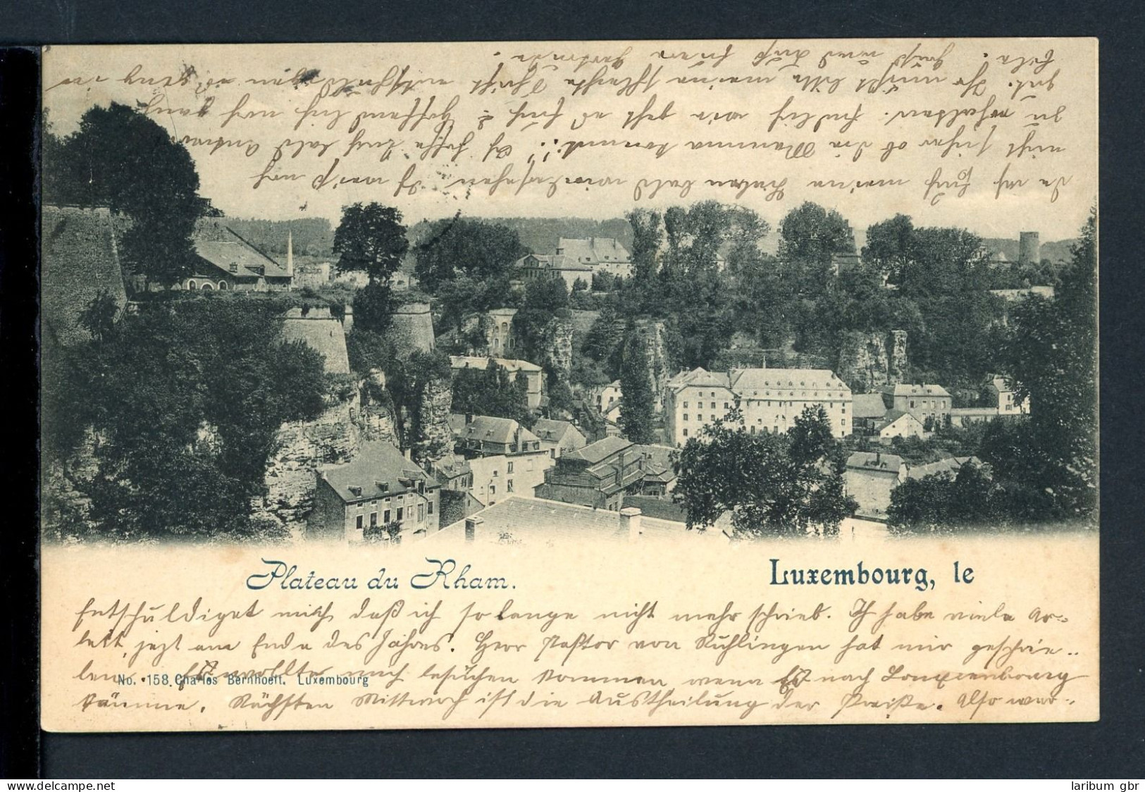 AK Luxemburg-Stadt Plateau Du Rham 1901 Gebraucht #HE607 - Autres & Non Classés