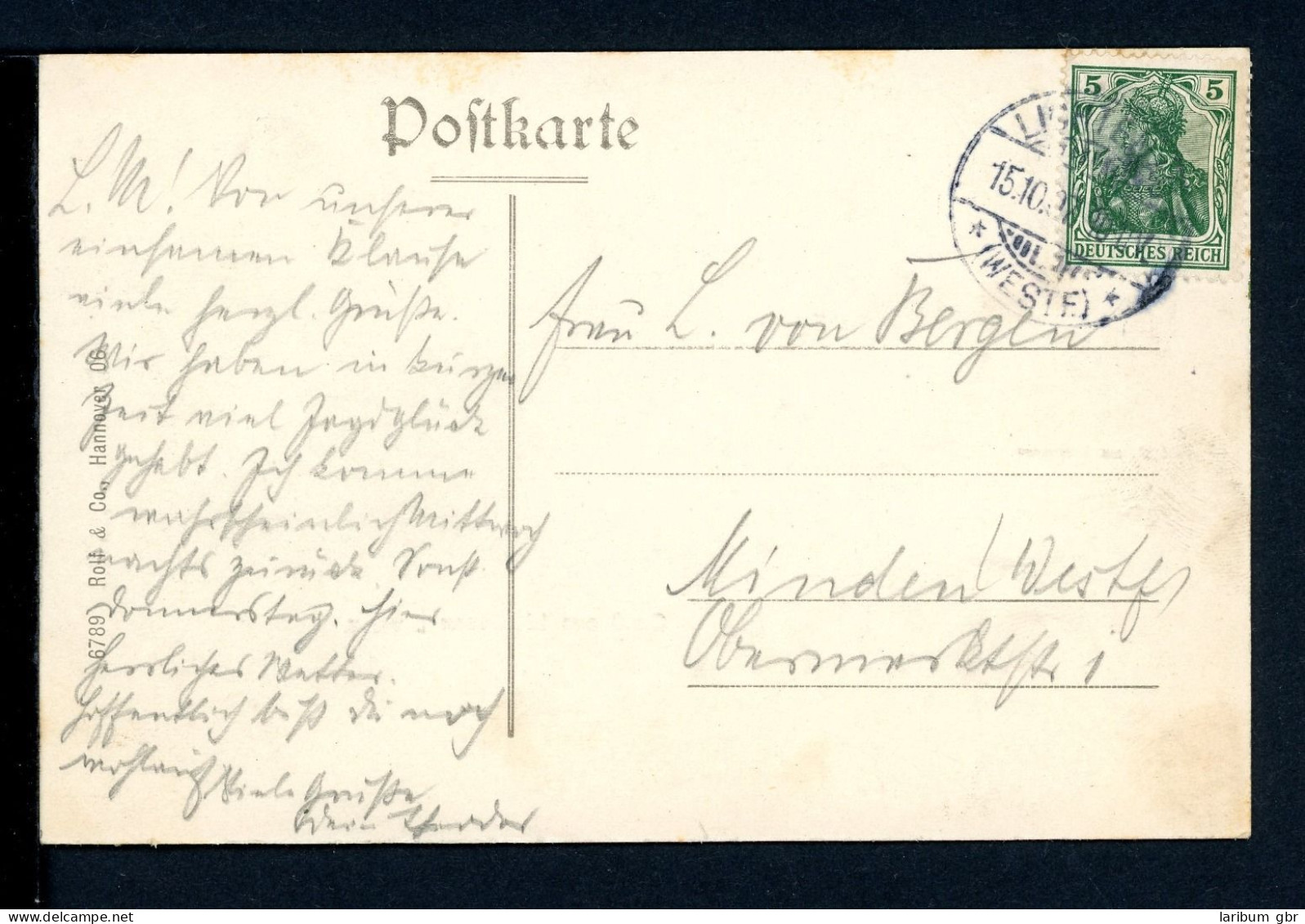 AK Lichtenau - Kreis Paderborn Gasthof Franz Wiemers, Totalansicht 1898 Gebraucht #HC485 - Autres & Non Classés