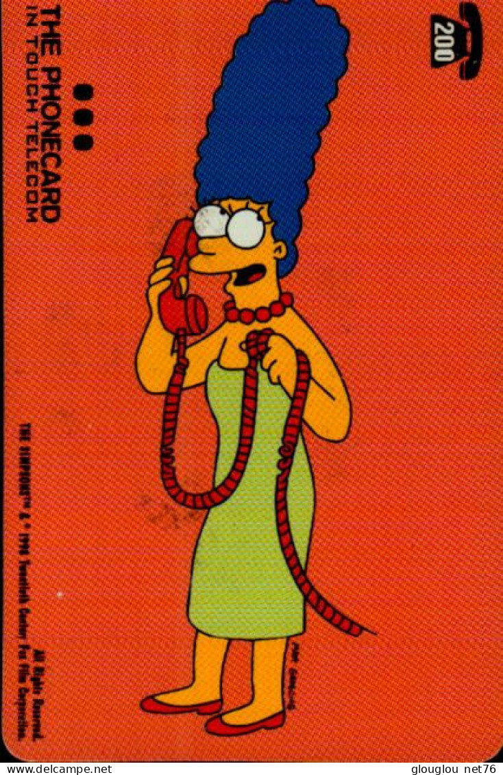 TELECARTE ETRANGERE...SIMPSON - Comics