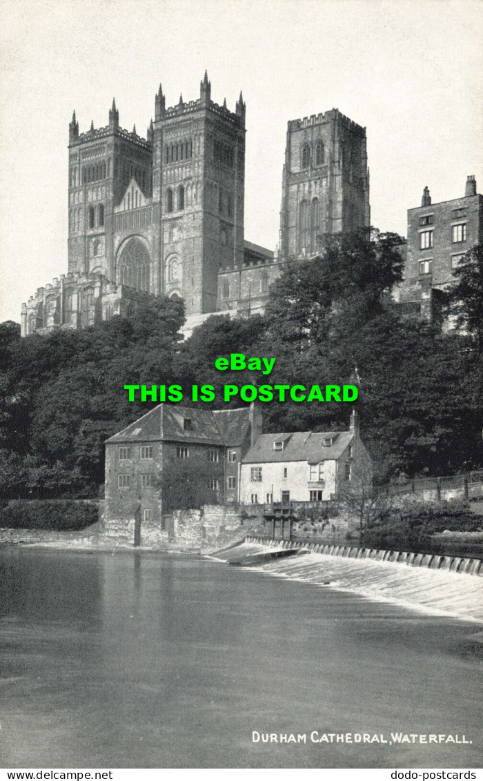 R585196 Durham Cathedral. Waterfall. A. Bailes. City View Shop - Monde