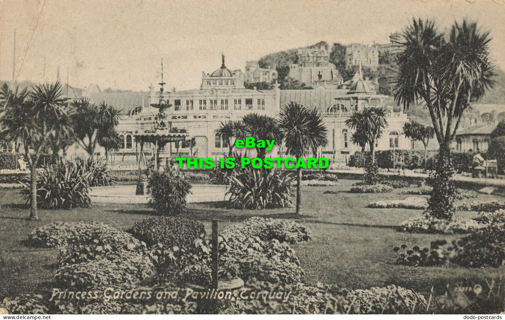 R584664 Torquay. Princess Gardens And Pavilion. Valentine. 1920 - Monde