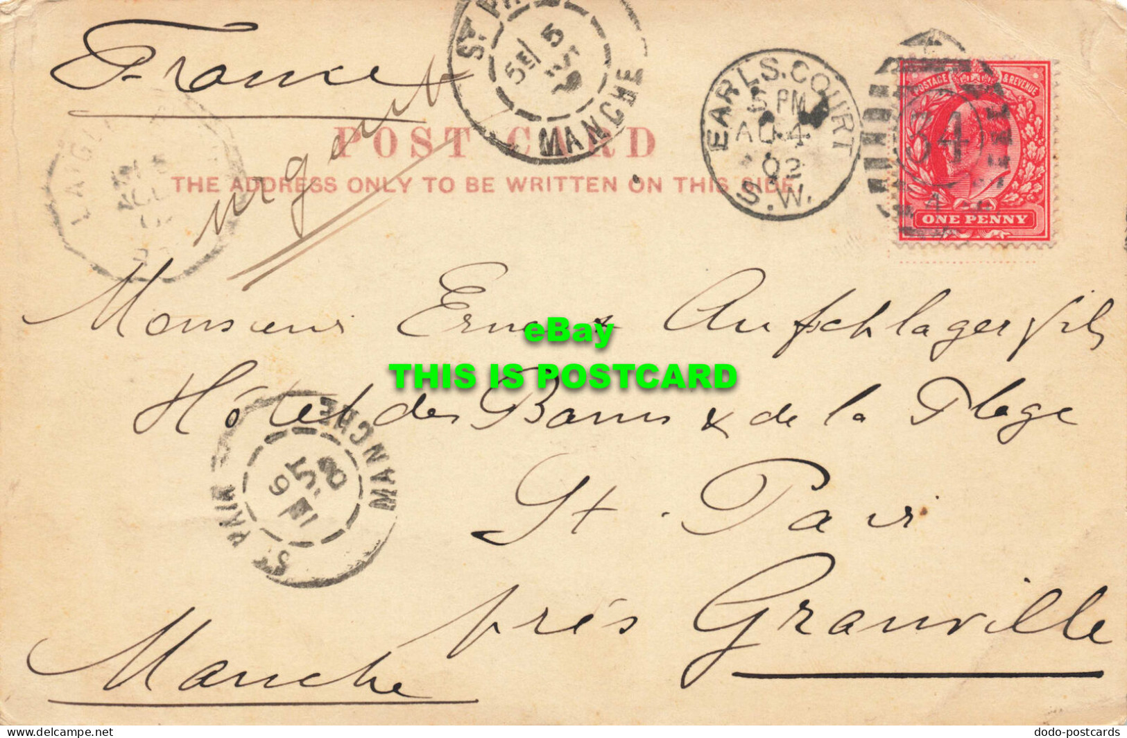 R585552 London. A Horse Guard. 1902 - Other & Unclassified