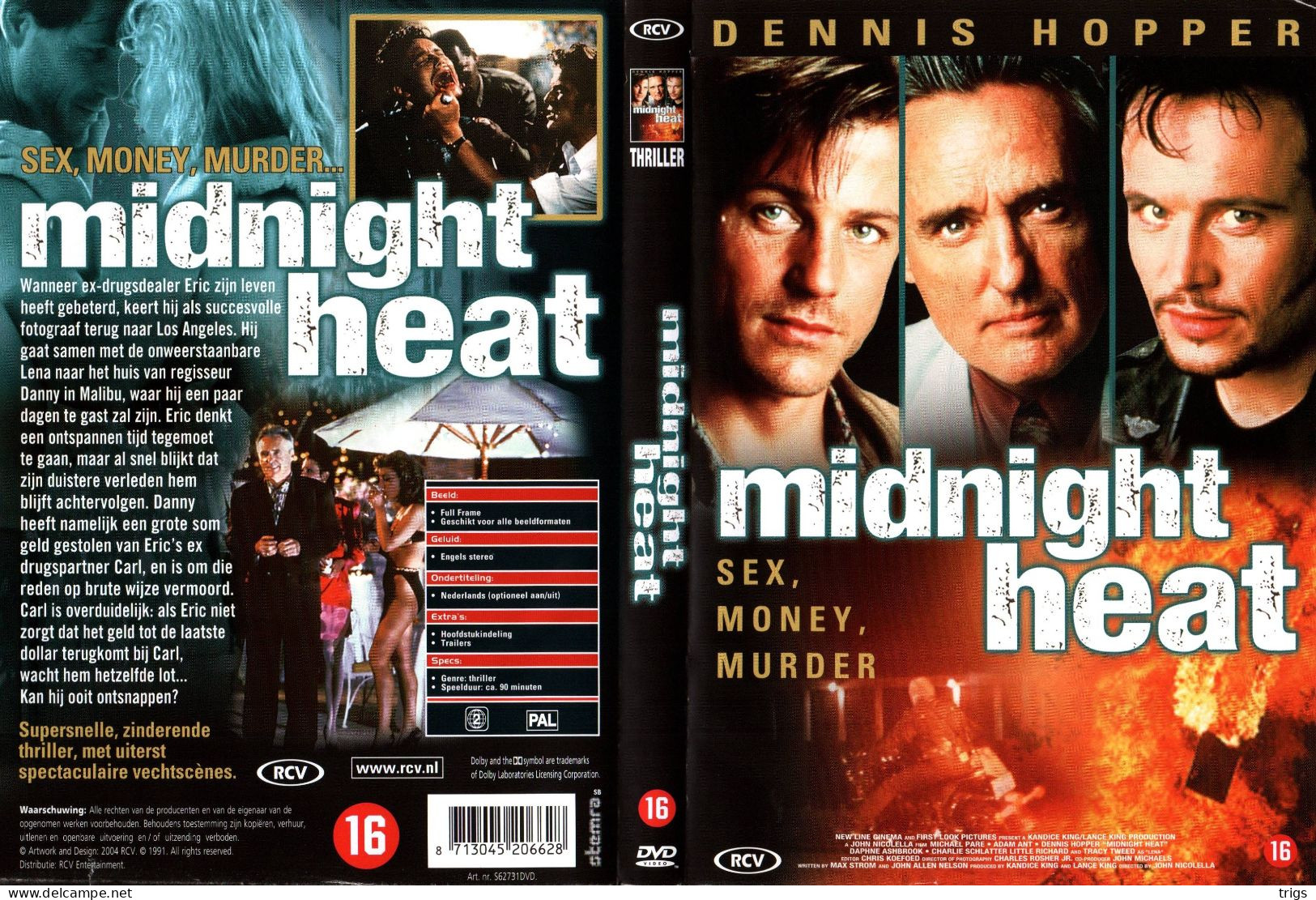 DVD - Midnight Heat - Crime