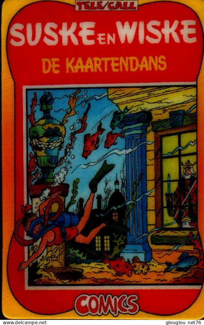 TELECARTE ETRANGERE... COMICS   SUSKE En WISKE... - BD