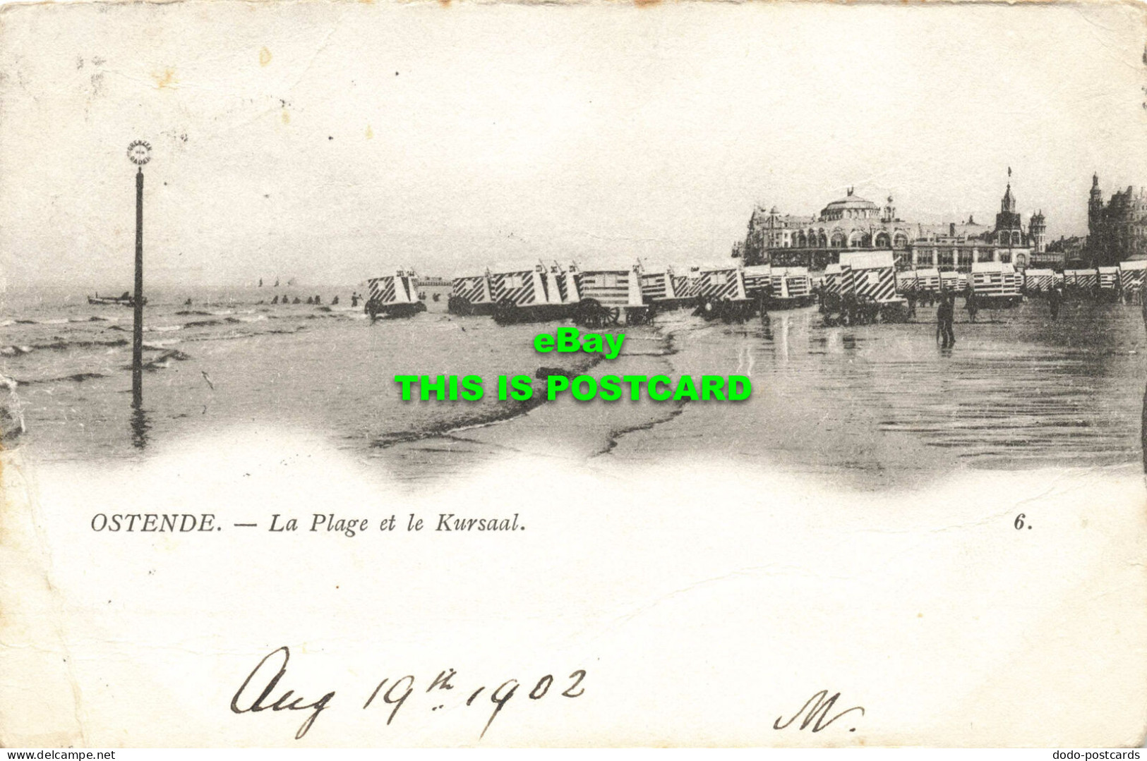 R584751 Ostende. La Plage Et Le Kursaal. 1902 - World