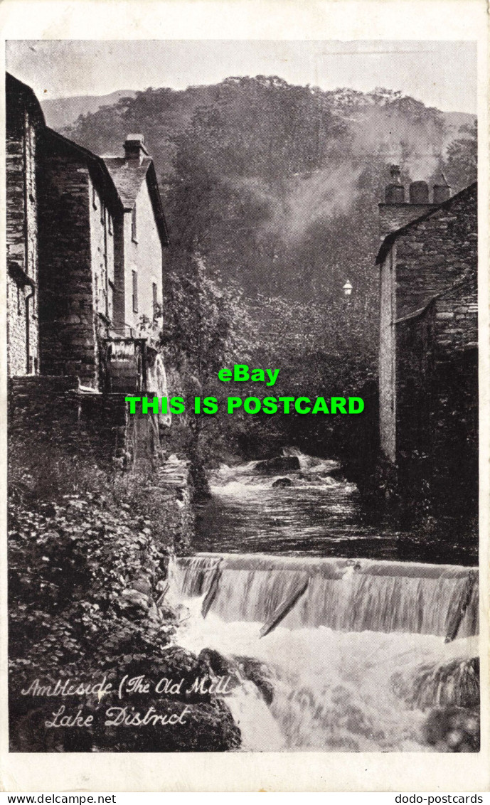 R585623 Ambleside. The Old Mill. Lake District. Dainty Novels Series - World