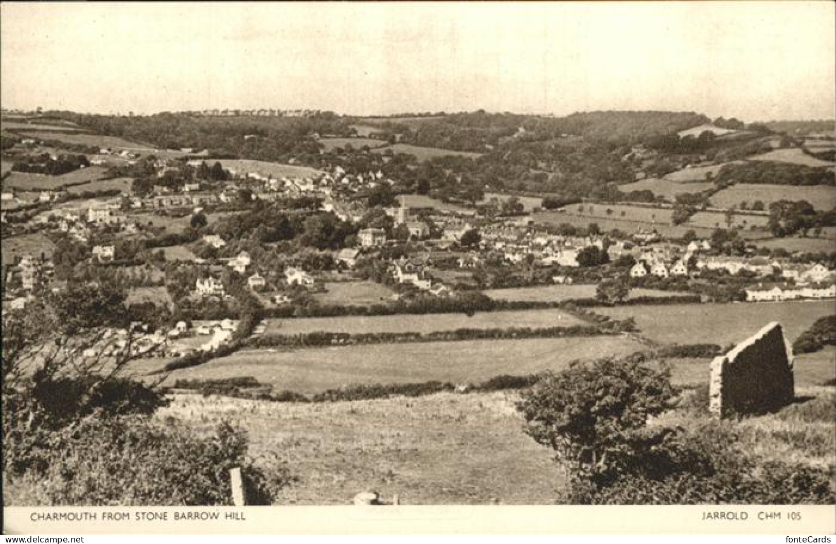 11250053 Charmouth From Stone Barrow Hill West Dorset - Andere & Zonder Classificatie