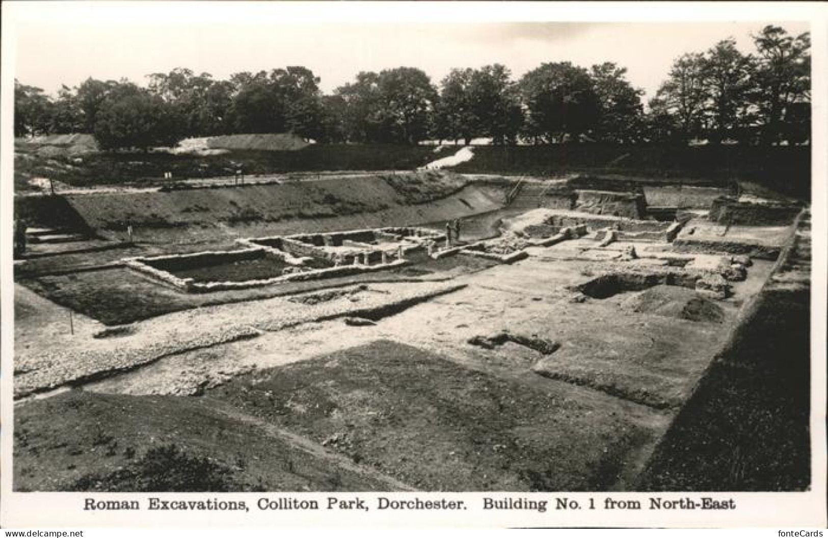 11250041 Dorchester West Dorset Roman Excavation Colliton Park West Dorset - Other & Unclassified