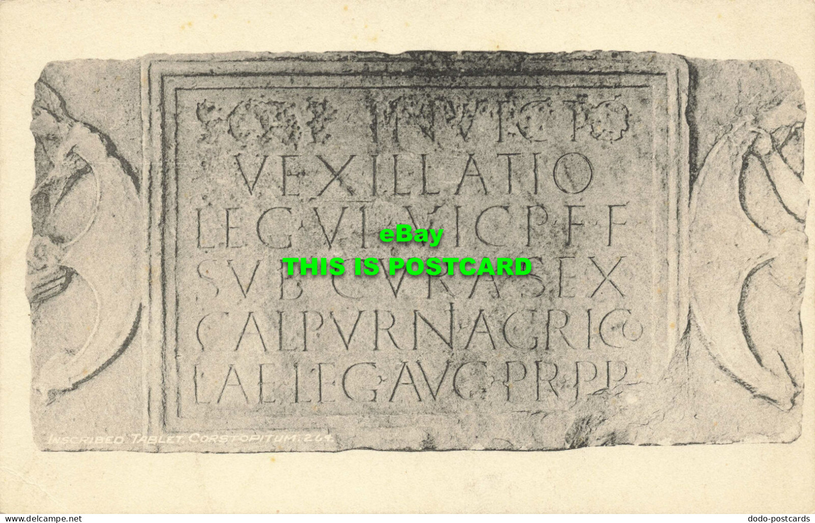 R584755 Inscribed Tablet. Corstopitum. Gibson - World