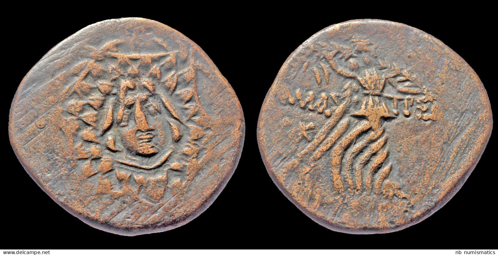 Paphlagonia Amastris AE22 Nike Advancing To Right - Greek