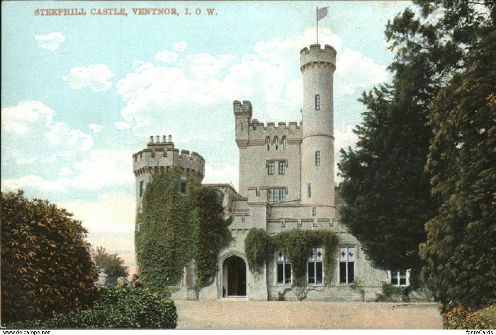 11249806 Isle Of Wight UK Steephill Castle  - Autres & Non Classés