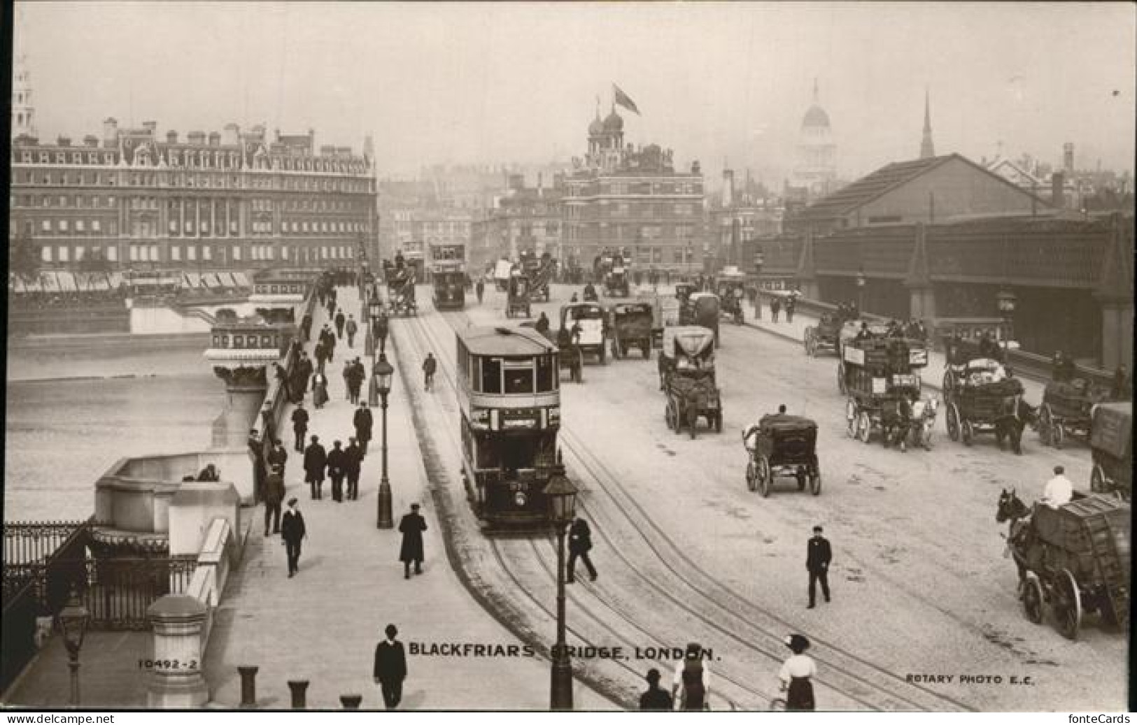 11249800 London Blackfriars Bridge Strassenbahn - Autres & Non Classés