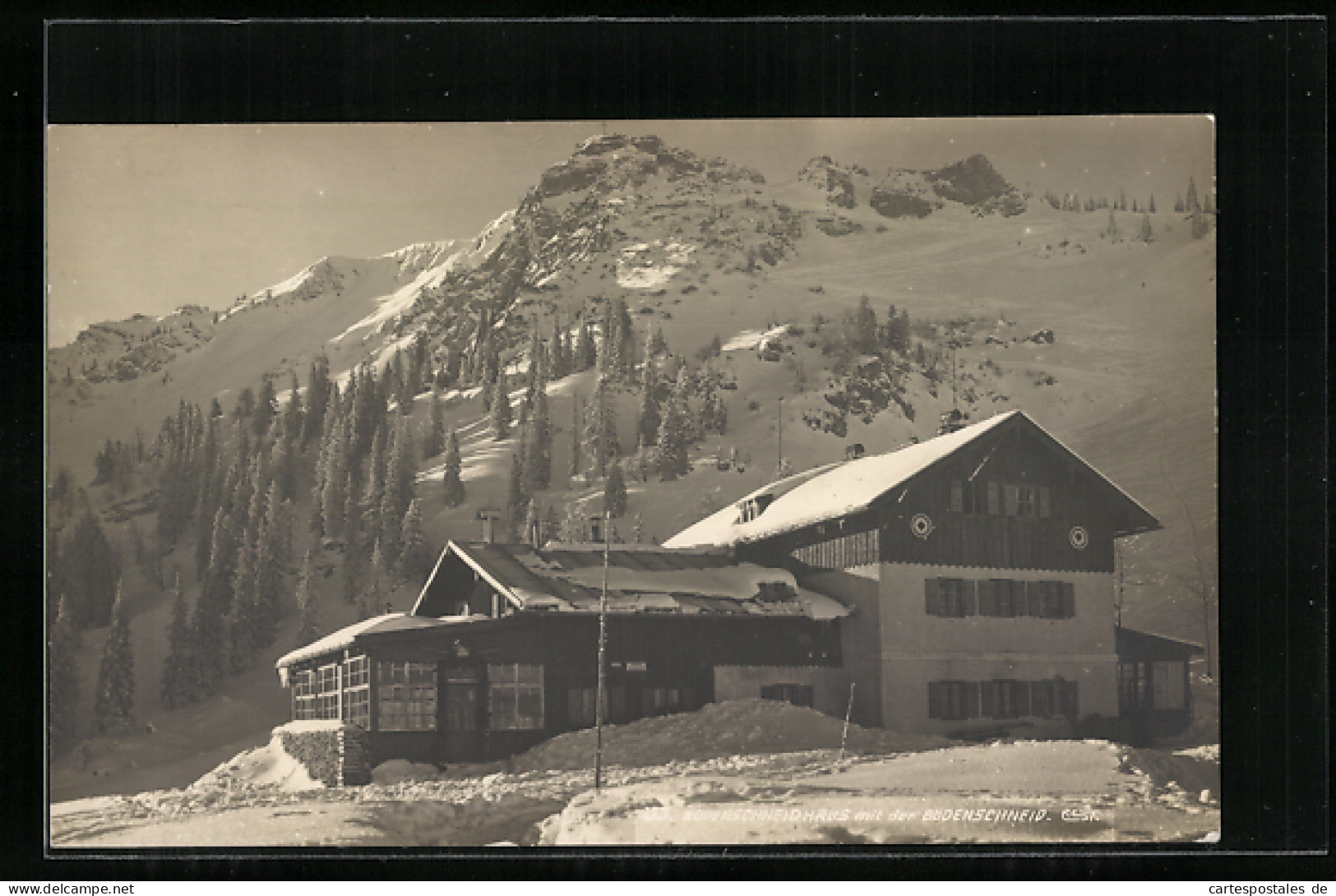 AK Schliersee, Unterkunftshaus Bodenschneid  - Schliersee