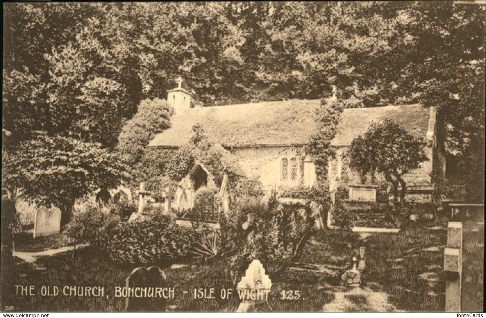 11249611 Isle Of Wight UK Old Church Bonchurch  - Autres & Non Classés