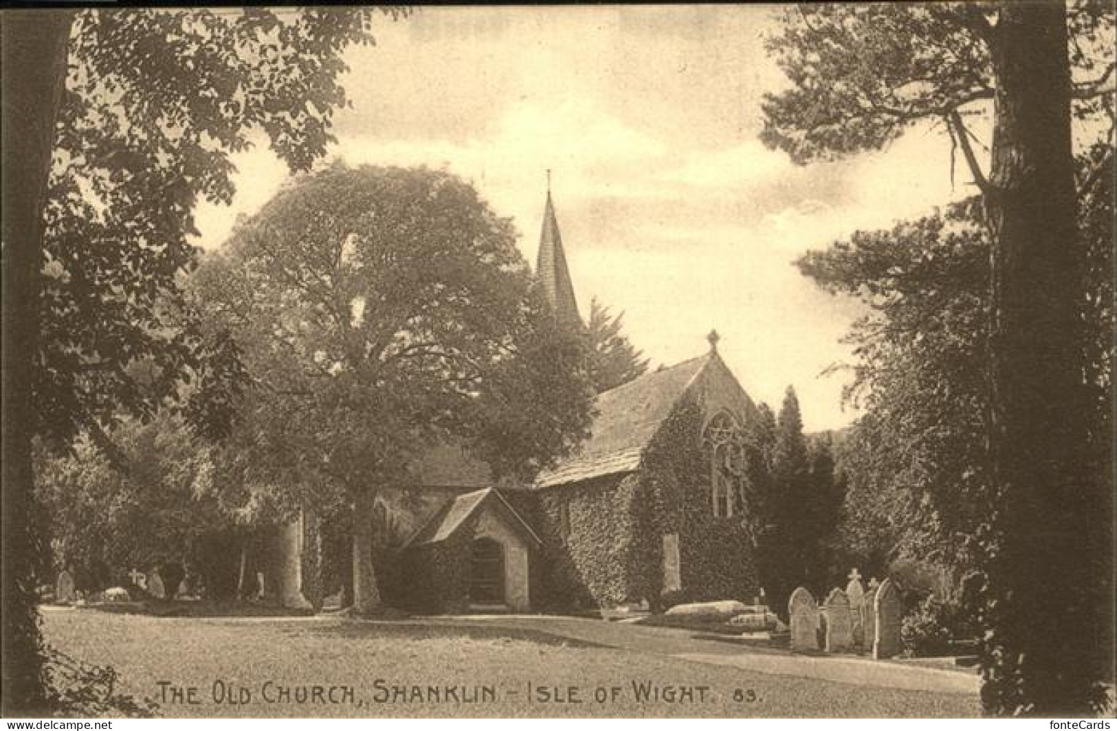 11249607 Isle Of Wight UK Old Church Shanklin  - Autres & Non Classés