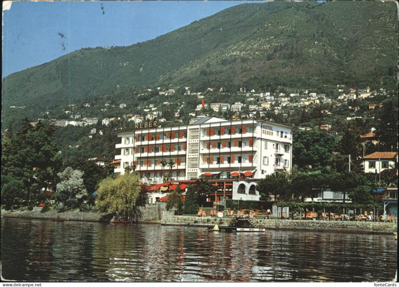 11249230 Locarno TI Hotel Reber Au Lac  - Autres & Non Classés