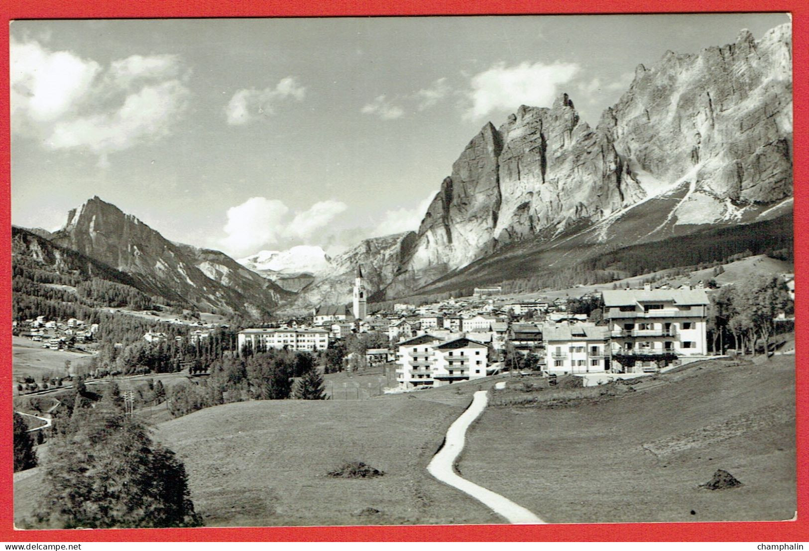 Cortina 1224 Verso Il Col Rosà 2161 Pomagagnon 2456 - Belluno