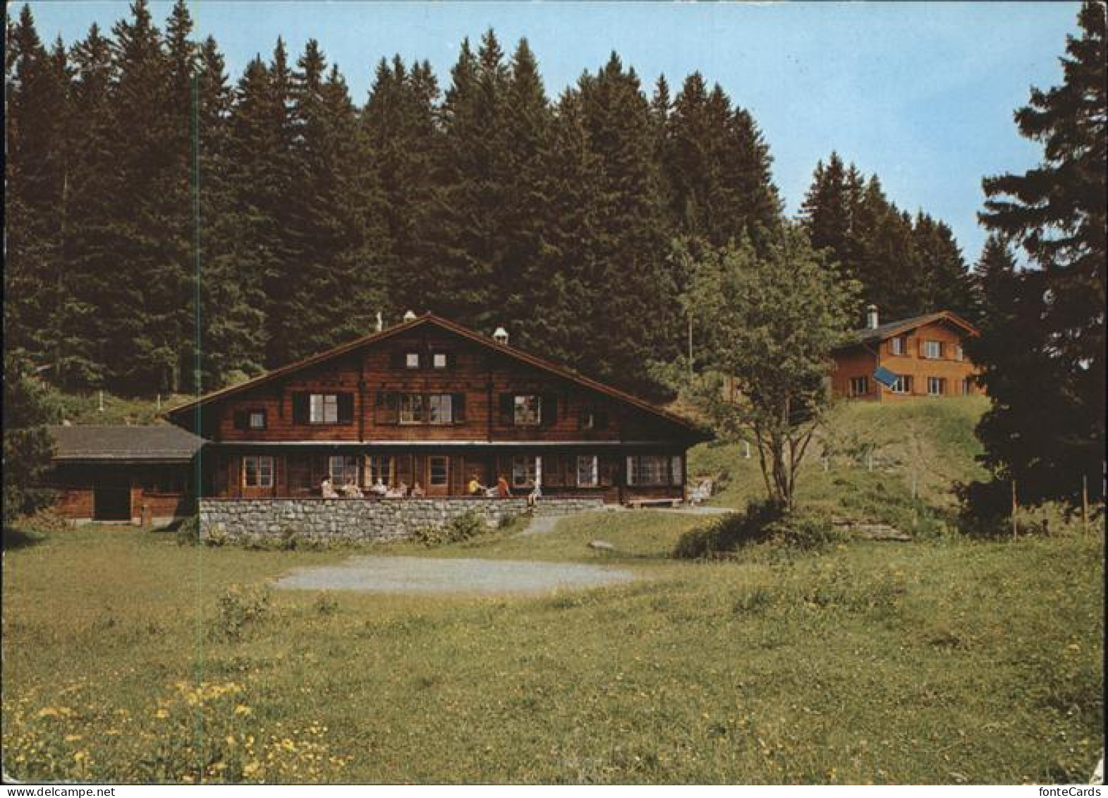 11249212 Braunwald GL Berghaus Hahnebuehl Bergahsu Wettstein Braunwald - Other & Unclassified