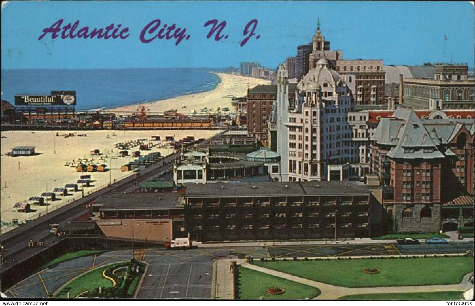 11248955 Atlantic_City_New_Jersey Park Place Boardwalk Strand Hotels - Autres & Non Classés
