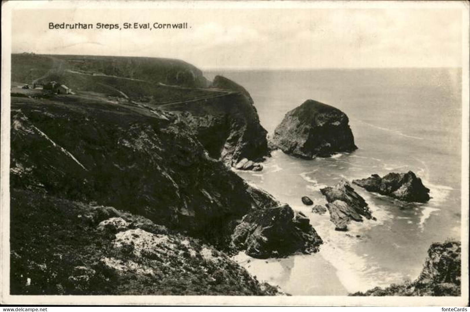 11248915 Cornwall_Bridge Bedruthan Steps St. Eval Kueste - Autres & Non Classés