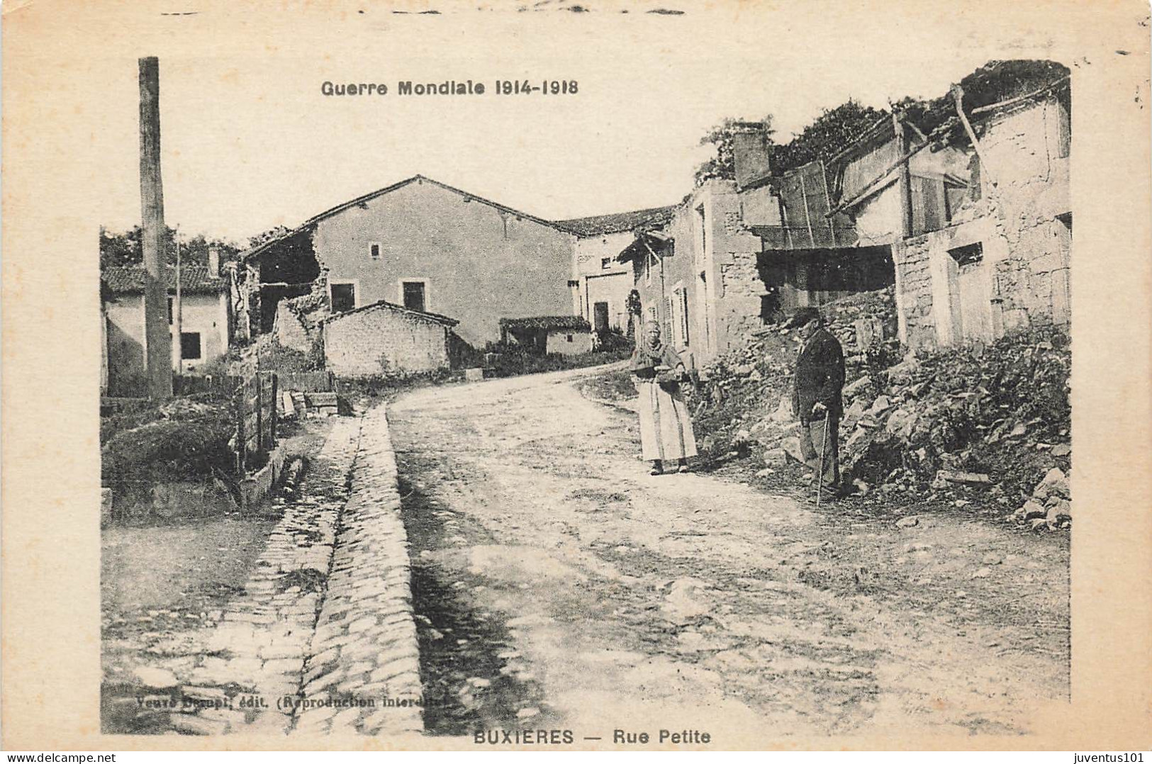 CPA Buxières-Rue Petite   L2925 - Autres & Non Classés