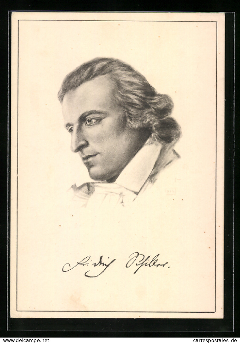 AK Portrait Von Friedrich Schiller  - Writers