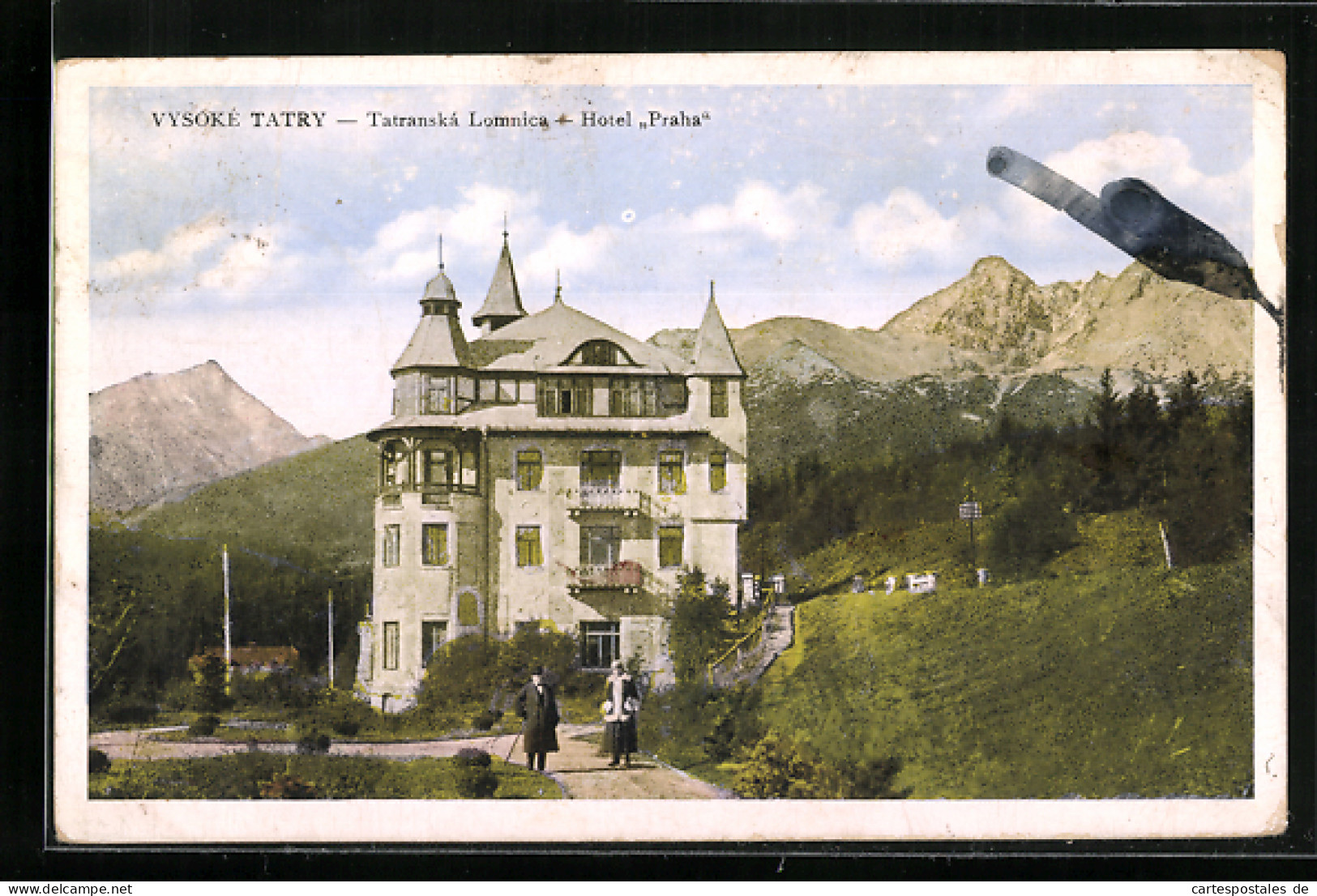 AK Vysoké Tatry, Tatranská Lomnica, Hotel Praha  - Slovaquie