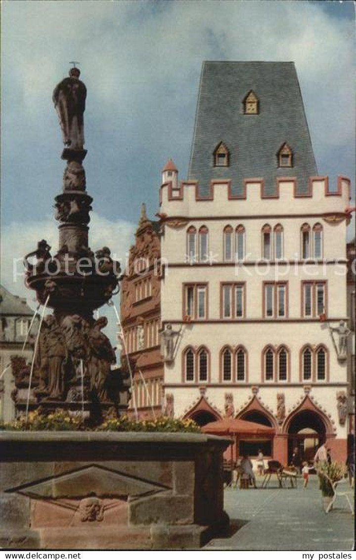 72606443 Trier Steipe Marktbrunnen  Trier - Trier