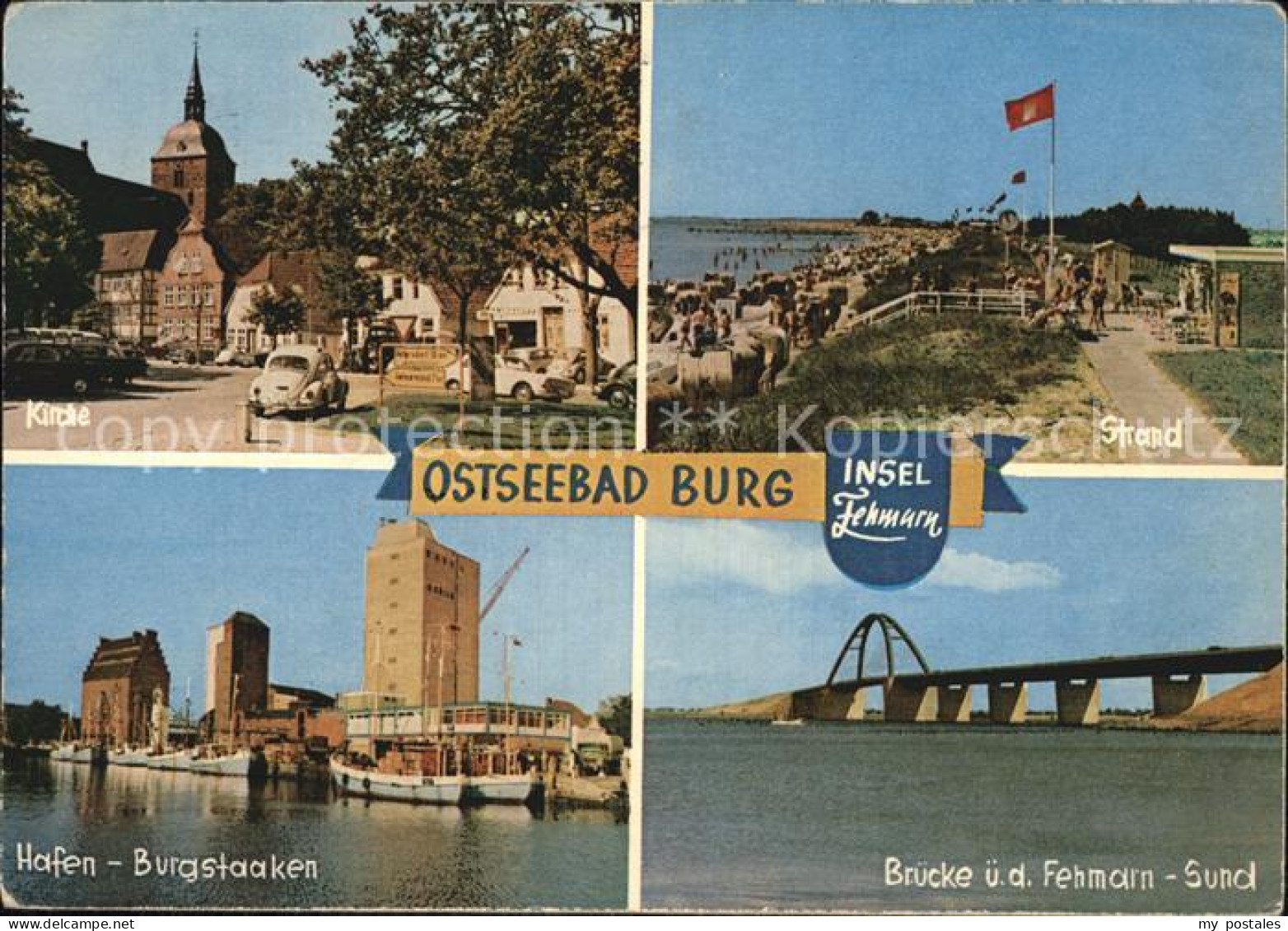 72606194 Burg Fehmarn Kirche Hafen Burgstaaken Bruecke Strand Fehmarn - Fehmarn