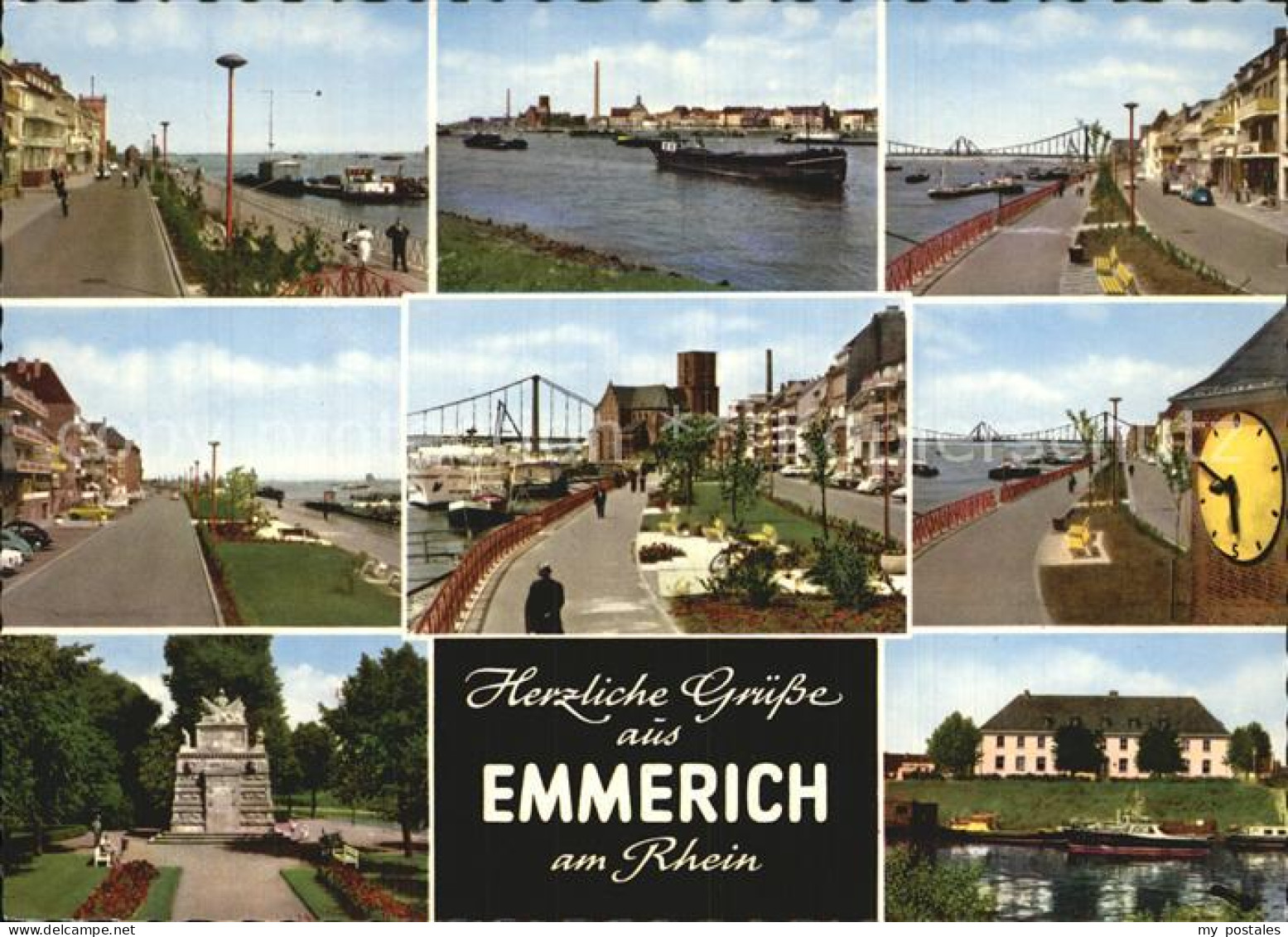 72606142 Emmerich Rhein Hafen Promenade Denkmal Emmerich Am Rhein - Emmerich