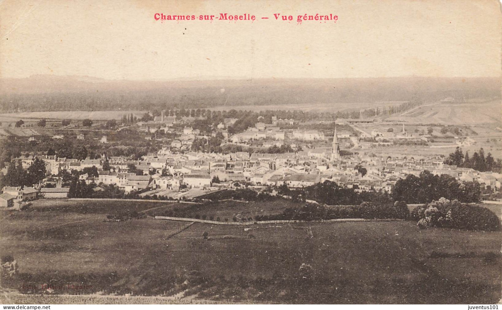 CPA Charmes Sur Moselle-Vue Générale    L2924 - Charmes