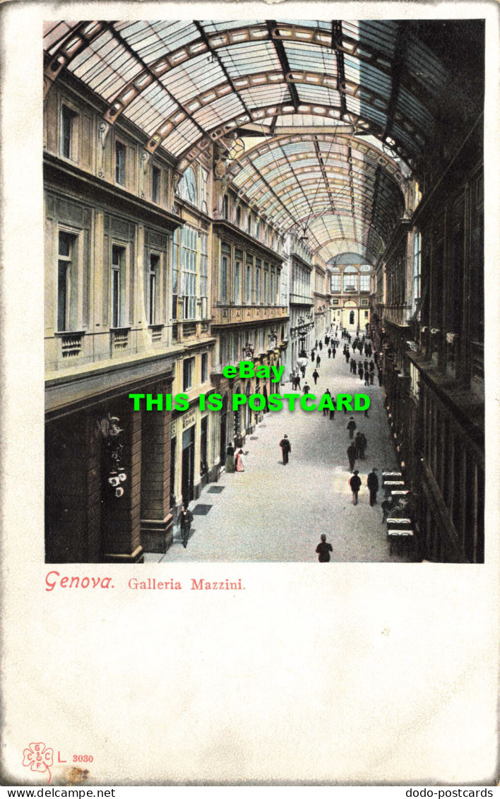 R585301 Genova. Galleria Mazzini - Monde